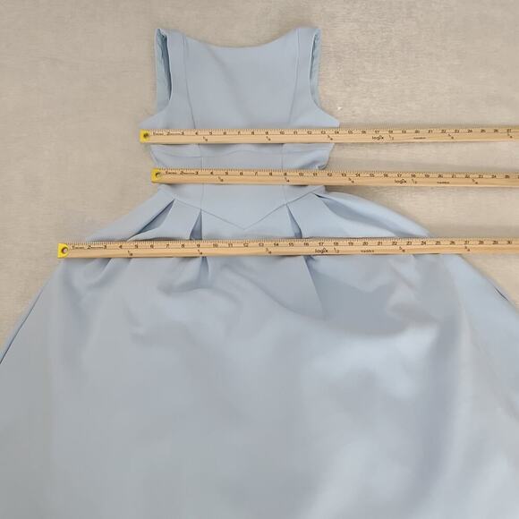 Babyboo Calarabella midi dress baby blue Size XS formal chic timeless proper - Picture 6 of 12